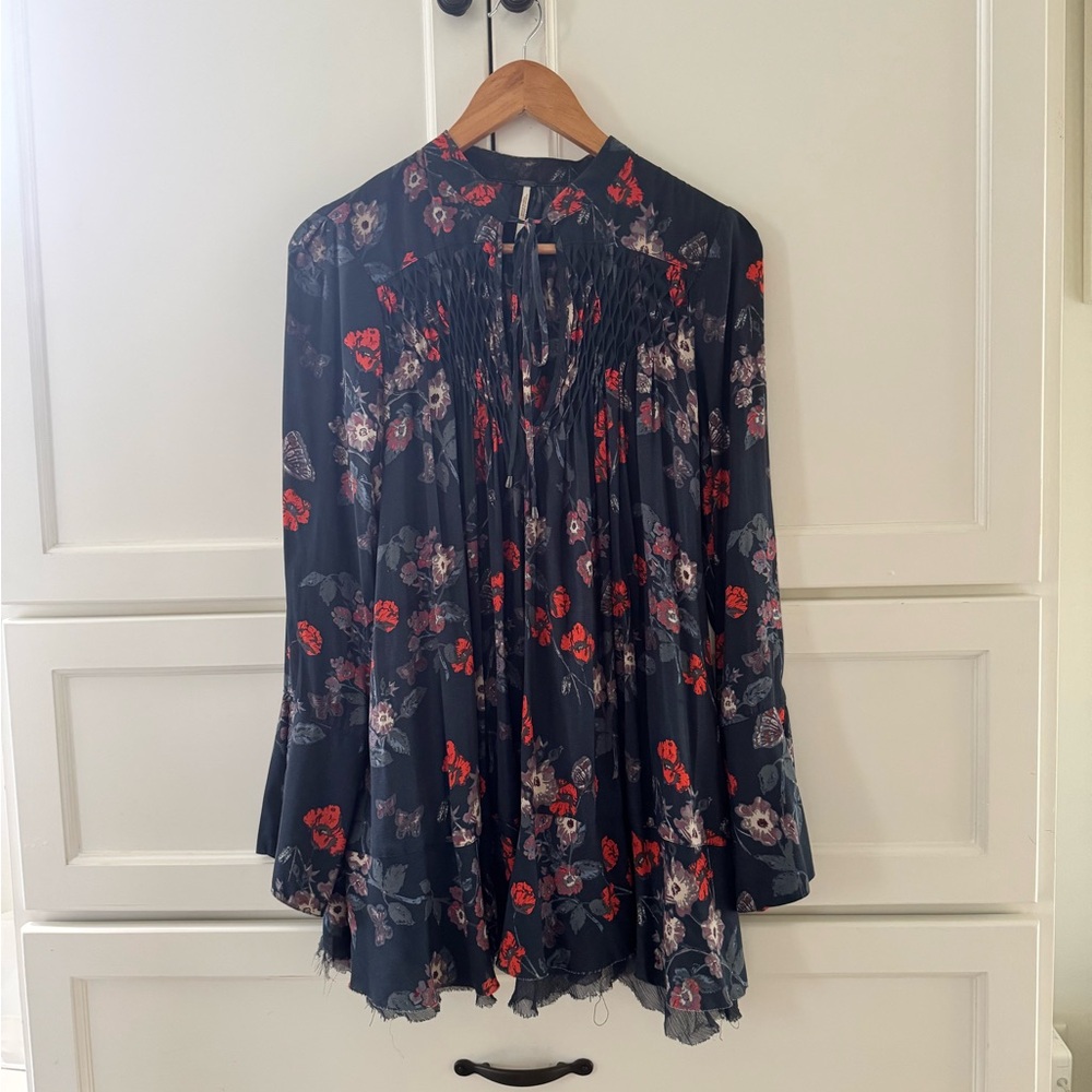 Floral Free People Blouse